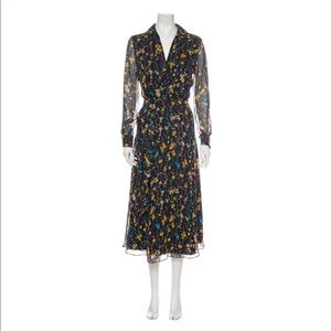 Equipment Silk Midi Long Dress XXL
